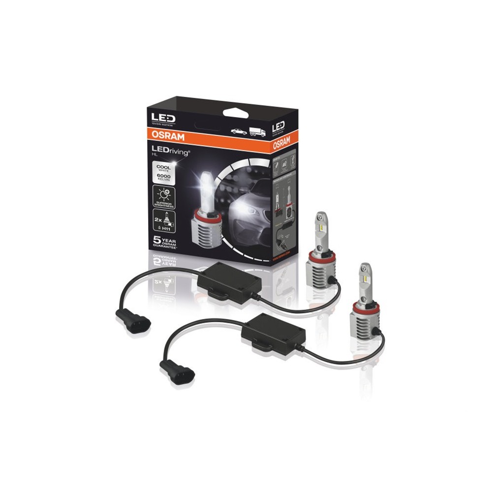 Λάμπα Kit HB11 Led 6000K 2τμχ Osram