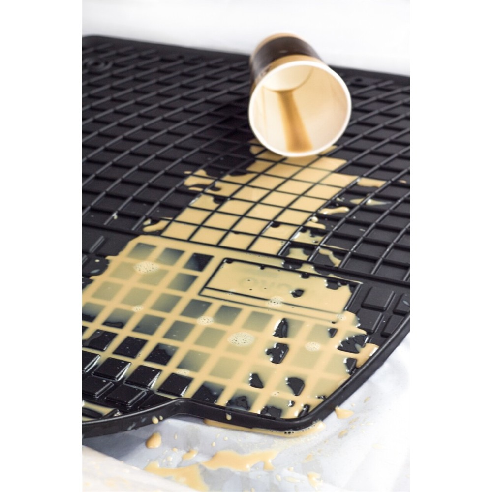 Πατάκια Λάστιχο Chevrolet Spark 2009-2015 4τμχ Frogum