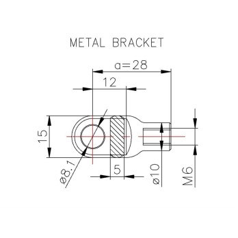 Αμορτισέρ Μπαγκάζ Fiat Panda 1980-1996 HB - Seat Marbela 1986-1998 1τμχ Fa Krosno
