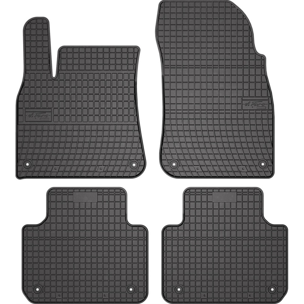 Πατάκια Λάστιχο Porsche Cayenne 2017- 4τμχ Frogum