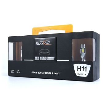 Bizzar R6 H11 LED Head Light set