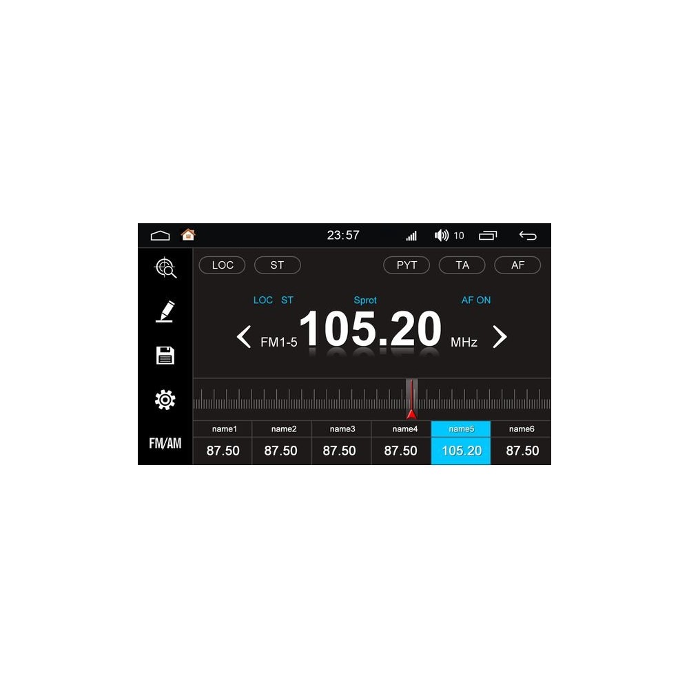 Bizzar S200 Android 8.0 Oreo Renault Megane 2 W098