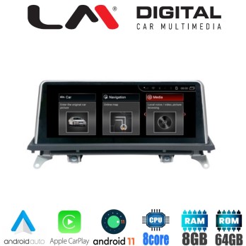 LM Digital - LM G397M10 CIC Οθόνη OEM Multimedia Αυτοκινήτου για BMW X5 (E70) '10  '13 BMW X6 (E72) '10  '14 