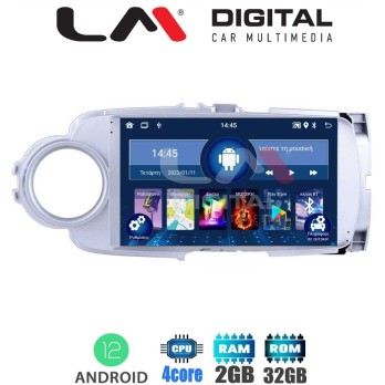 LM Digital - LM ZL4254 GPS ÎŸÎ¸ÏŒÎ½Î· OEM Multimedia Î‘Ï…Ï„Î¿ÎºÎ¹Î½Î®Ï„Î¿Ï… Î³Î¹Î± Toyota Yaris 2012  2015 Î‘Î½ Ï„Î¿ Î±Ï…Ï„Î¿ÎºÎ