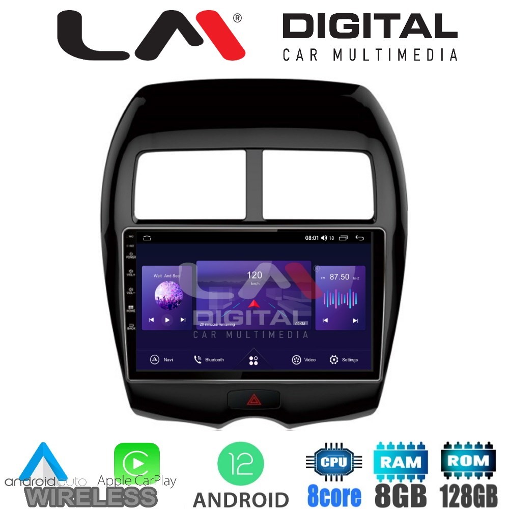 LM Digital - LM ZT8026 GPS Οθόνη OEM Multimedia Αυτοκινήτου για MITSUBISHI ASX 2008 (CarPlay/AndroidAuto/BT/G