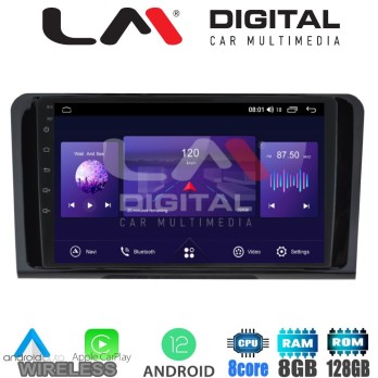 LM Digital - LM ZT8213 GPS Οθόνη OEM Multimedia Αυτοκινήτου για MERCEDES ML 20052011 (CarPlay/AndroidAuto/BT/