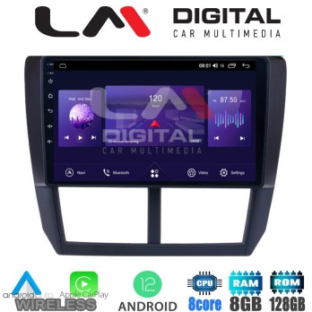 LM Digital - LM ZT8272 GPS Οθόνη OEM Multimedia Αυτοκινήτου για SUBARU IMPREZA-FORESTER 20092012 (CarPlay/And