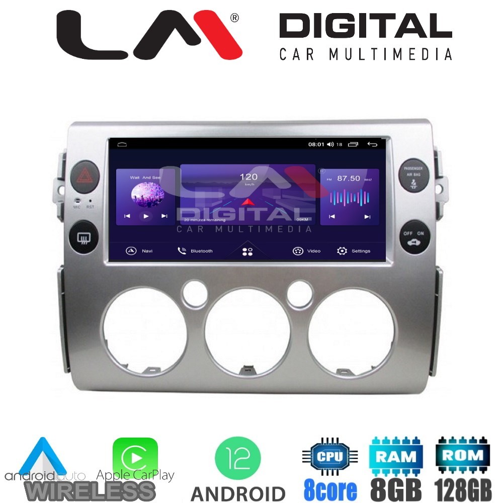 LM Digital - LM ZT8563 GPS Οθόνη OEM Multimedia Αυτοκινήτου για TOYOTA FJ CRUISER 2014 (CarPlay/AndroidAuto/B