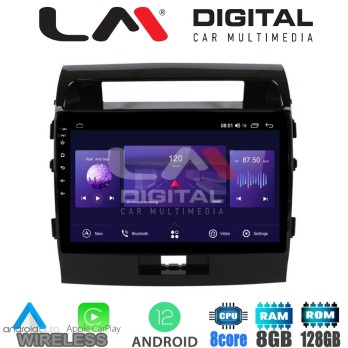 LM Digital - LM ZT8383 GPS Οθόνη OEM Multimedia Αυτοκινήτου για TOYOTA LANDCRUISER 20082015  (CarPlay/Androi