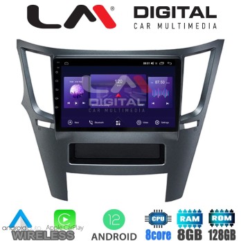 LM Digital - LM ZT8061 GPS Οθόνη OEM Multimedia Αυτοκινήτου για Subaru Legacy-Outback 20092013 (CarPlay/Andro