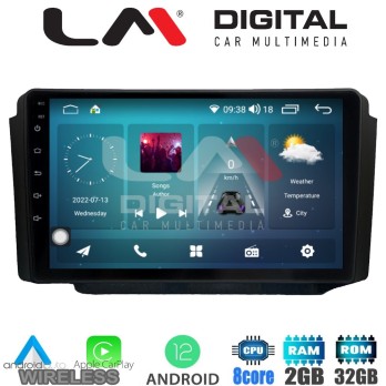 LM Digital - LM ZR8013 GPS Οθόνη OEM Multimedia Αυτοκινήτου για Ssangyong Rexton 20022006 (CarPlay/AndroidAut