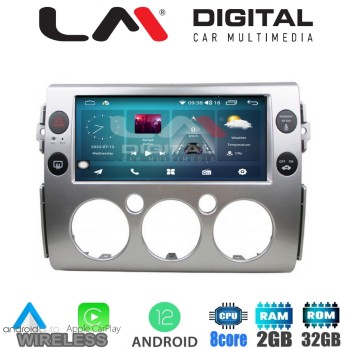 LM Digital - LM ZR8563 GPS Οθόνη OEM Multimedia Αυτοκινήτου για TOYOTA FJ CRUISER 2014 (CarPlay/AndroidAuto/B