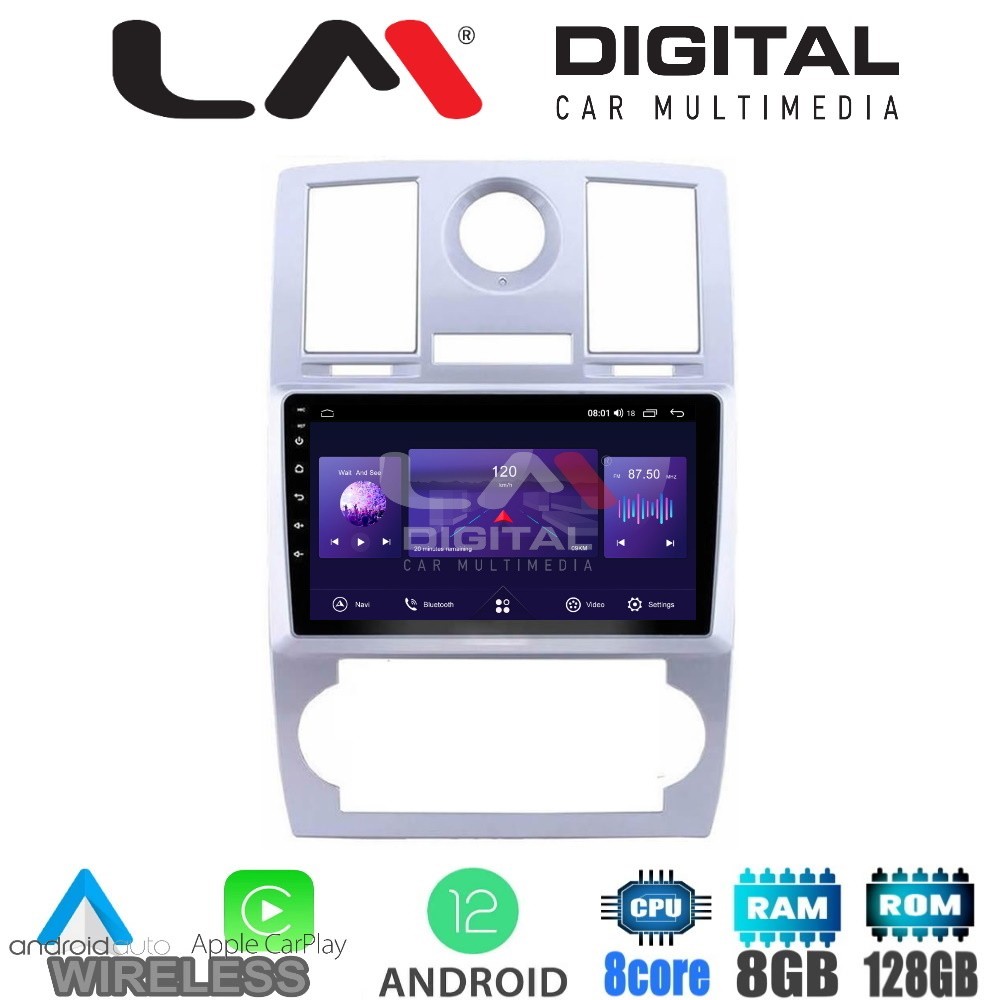 LM Digital - LM ZT8285 GPS Οθόνη OEM Multimedia Αυτοκινήτου για CHRYSLER 300C 2005  2010 (CarPlay/AndroidAuto