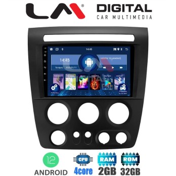 LM Digital - LM ZL4721 GPS Οθόνη OEM Multimedia Αυτοκινήτου για Hummer H3 2006  2011 (BT/GPS/WIFI)