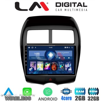 LM Digital - LM ZN4026 GPS Οθόνη OEM Multimedia Αυτοκινήτου για MITSUBISHI ASX 2008 (CarPlay/AndroidAuto/BT/G