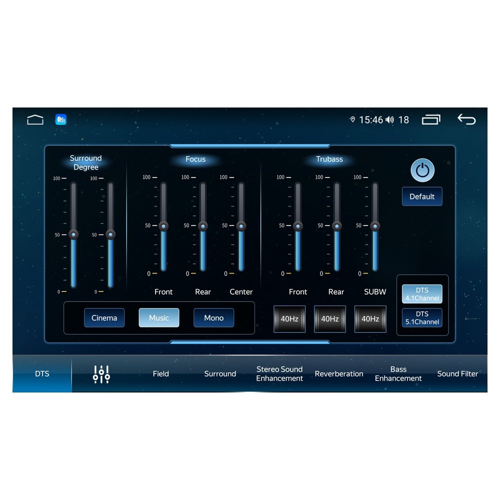 Bizzar G+ Series VW Scirocco 2008-2014 8Core Android12 6+128GB Navigation Multimedia Tablet 9"
