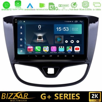 Bizzar G+ Series Opel Karl 2015-2019 8core Android12 6+128GB Navigation Multimedia Tablet 9"