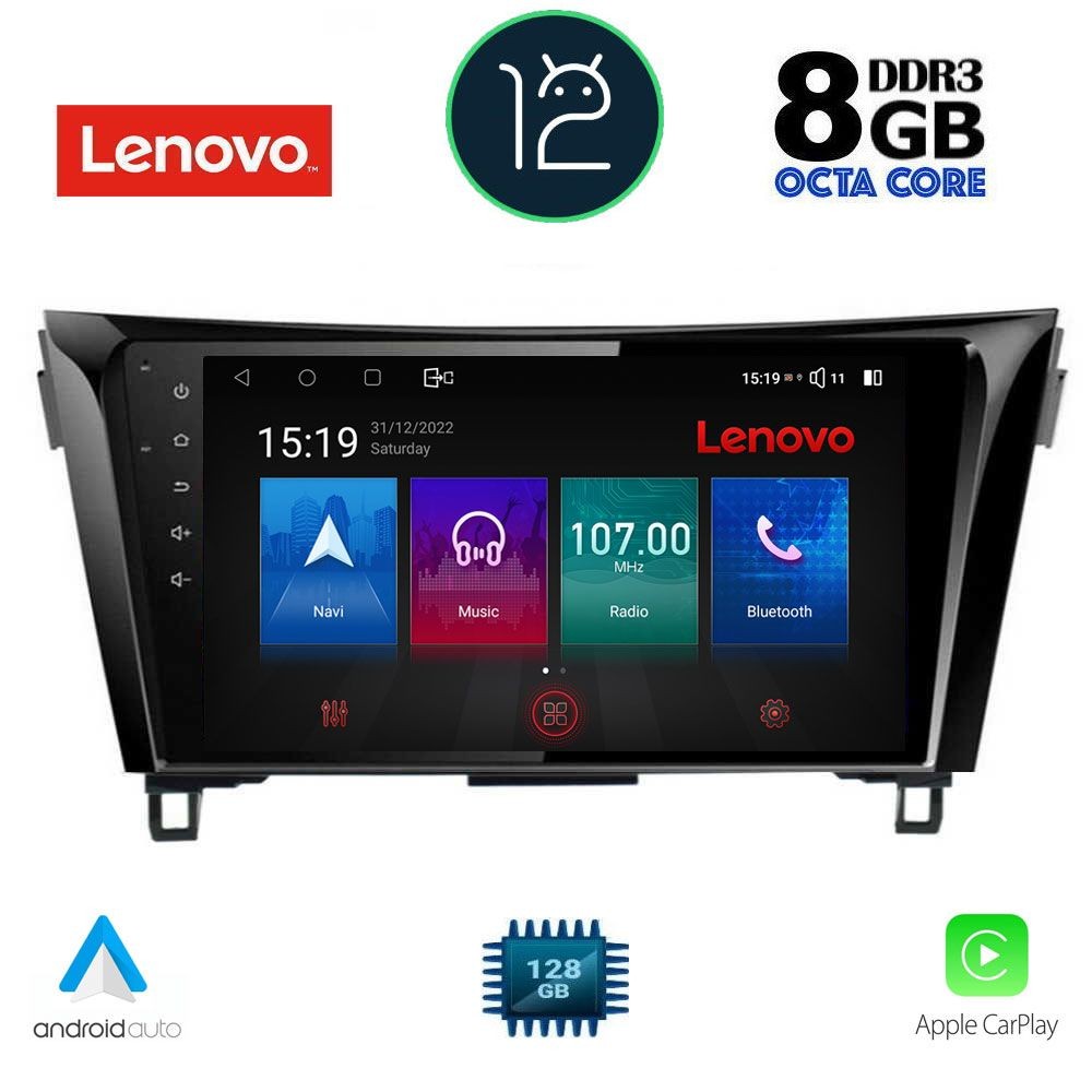 LENOVO SSW 10468_CPA (10inc) MULTIMEDIA TABLET OEM NISSAN QASHQAI - XTRAIL mod. 2014-2021