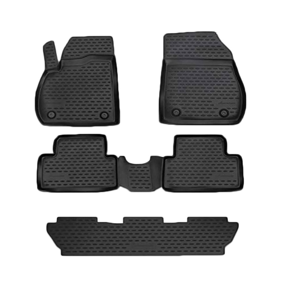 OPEL ZAFIRA C (5ΘΕΣΙΟ) 5D 2012+  ΜΑΡΚΕ ΠΑΤΑΚΙΑ ΣΕ ΣΚΑΦΗ TPE ΛΑΣΤΙΧΟ ΣΕ ΜΑΥΡΟ ΧΡΩΜΑ NOVLINE - 5 ΤΕΜ.