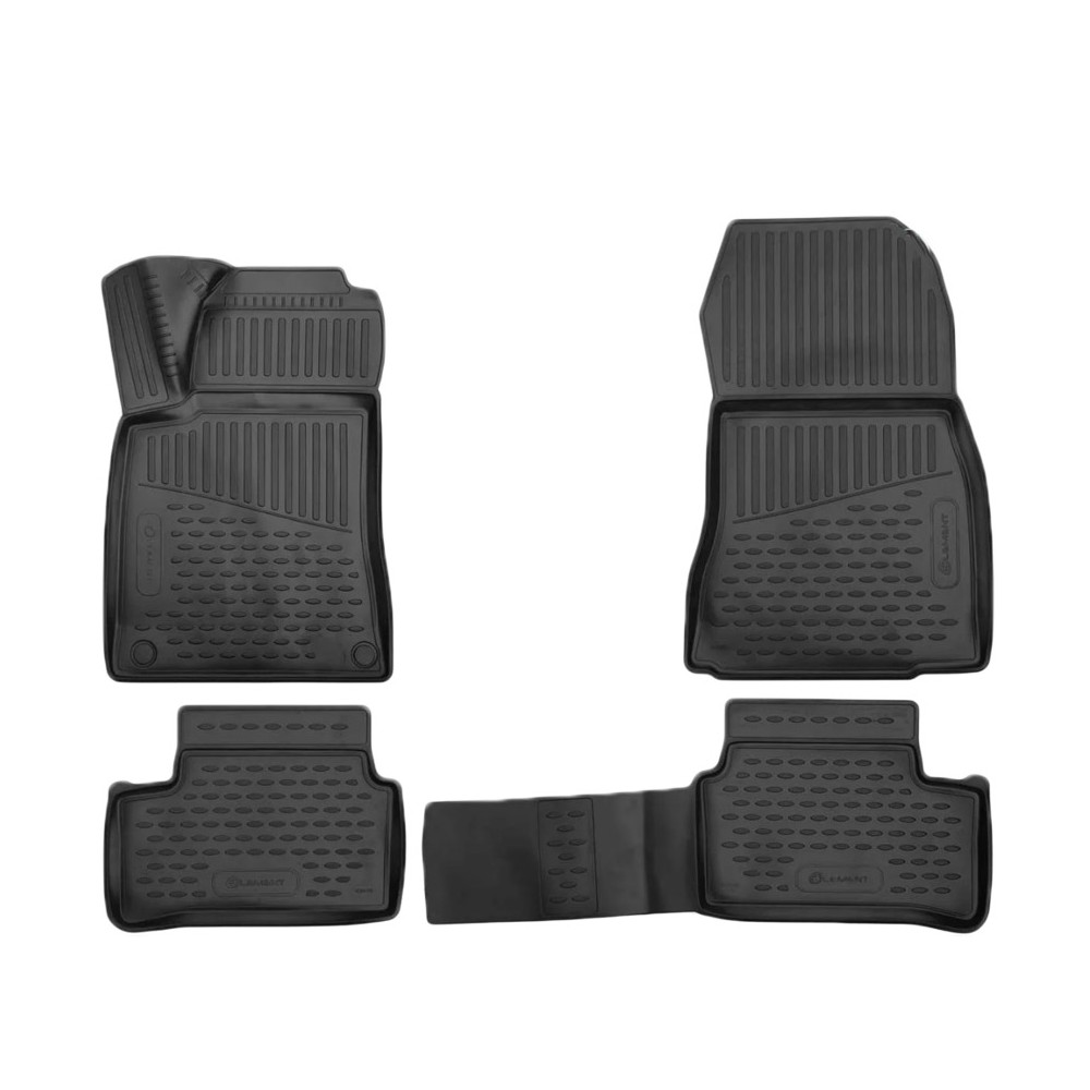 MERCEDES CLA X117 180 SHOOTING BRAKE 2015-2019 ΜΑΡΚΕ ΠΑΤΑΚΙΑ ΣΕ ΣΚΑΦΗ TPE ΛΑΣΤΙΧΟ ΣΕ ΜΑΥΡΟ ΧΡΩΜΑ NOVLINE - 4 ΤΕΜ.