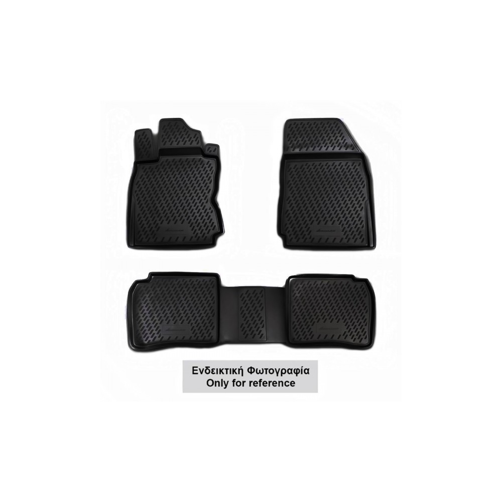 SKODA ENYAQ 5D 2020+  ΜΑΡΚΕ ΠΑΤΑΚΙΑ ΣΕ ΣΚΑΦΗ TPE ΛΑΣΤΙΧΟ ΣΕ ΜΑΥΡΟ ΧΡΩΜΑ NOVLINE - 4 ΤΕΜ.