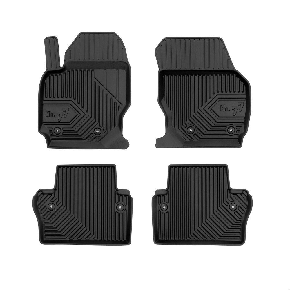 Πατάκια-Σκαφάκια No77 για Volvo S80 2006-2016 Volvo V70 2007-2016 Volvo XC70 (Facelift) 2014-2016  4τμχ Frogum