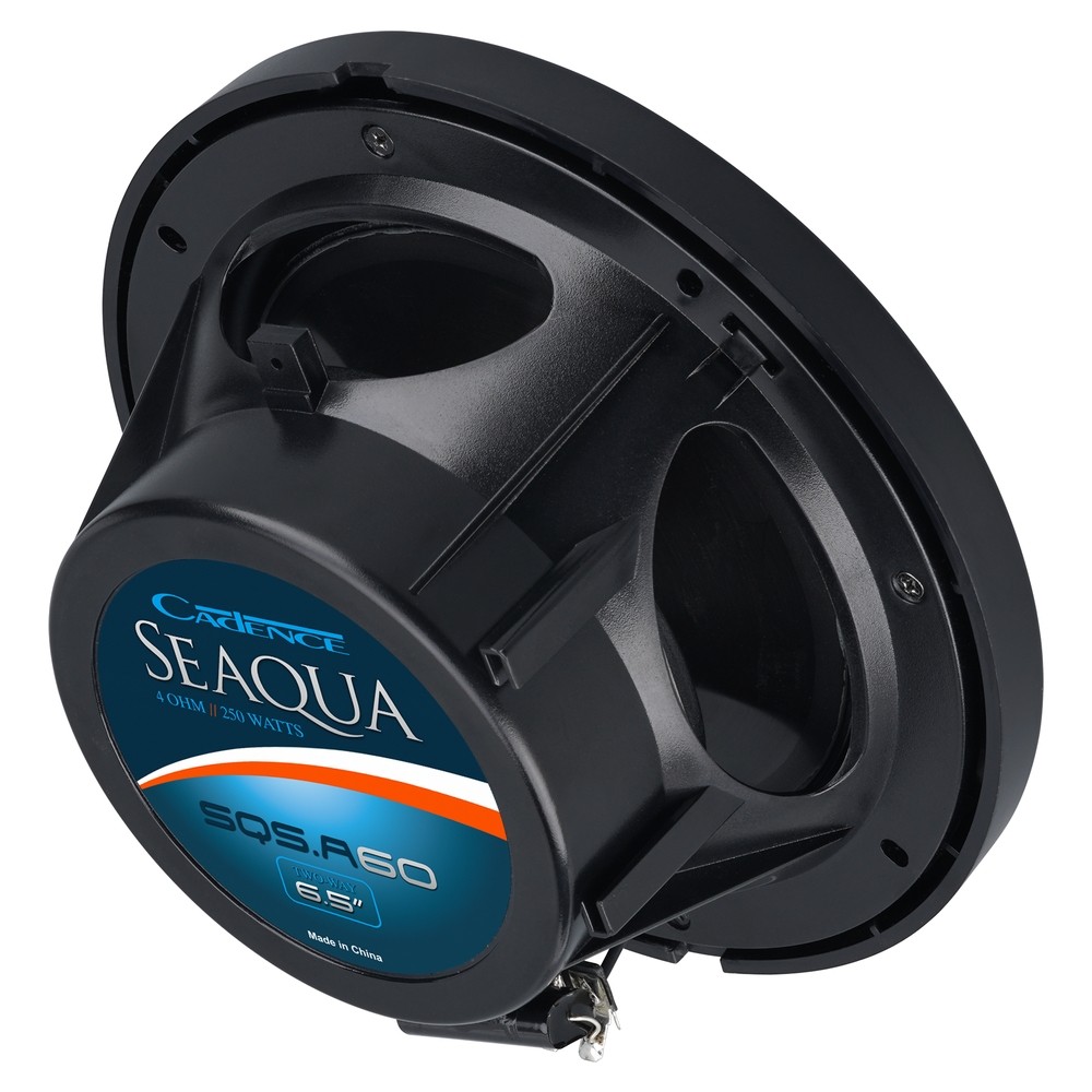 Cadence SQS.A60B Μαύρα Marine Ηχεία 6.5″ Δύο δρόμων (ζευγάρι)