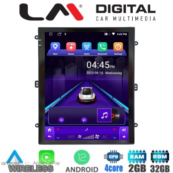 LM Digital - LM N4997 GPS Οθόνη OEM Multimedia τυπου Tesla 9,7inch (CarPlay/AndroidAuto/BT/GPS/WIFI/GPRS)