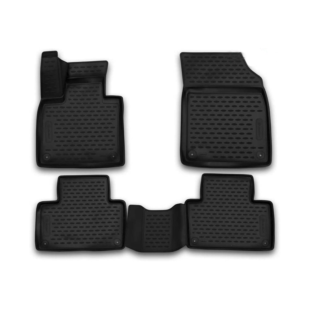 VOLVO XC90 07/2015+ ΜΑΡΚΕ ΠΑΤΑΚΙΑ ΣΕ ΣΚΑΦΗ TPE ΛΑΣΤΙΧΟ ΣΕ ΜΑΥΡΟ ΧΡΩΜΑ NOVLINE - 4 ΤΕΜ.