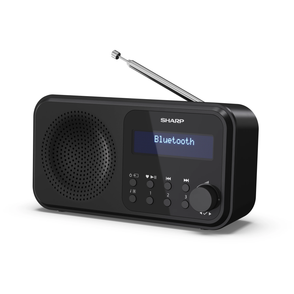 SHARP DIGITAL RADIO BLACK DR-P420