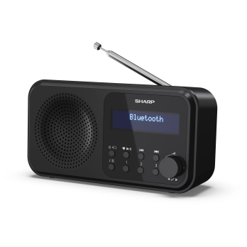 SHARP DIGITAL RADIO BLACK DR-P420