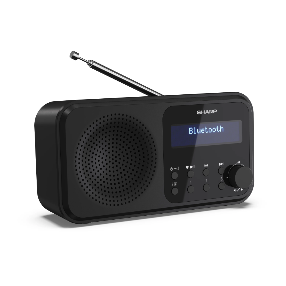 SHARP DIGITAL RADIO BLACK DR-P420