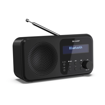 SHARP DIGITAL RADIO BLACK DR-P420