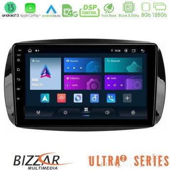 Bizzar Ultra Series Smart 453 8core Android13 8+128GB Navigation Multimedia Tablet 9"