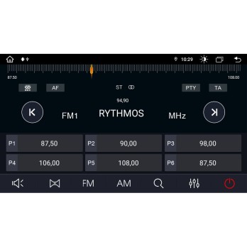 Bizzar Ultra Series Jeep Compass 2012-2016 8core Android13 8+128GB Navigation Multimedia Tablet 9"