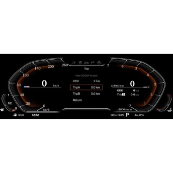 BMW X1 E84 2009-2014 Digital LCD Instrument Cluster 12.3" με HD οθόνη 1920*720
