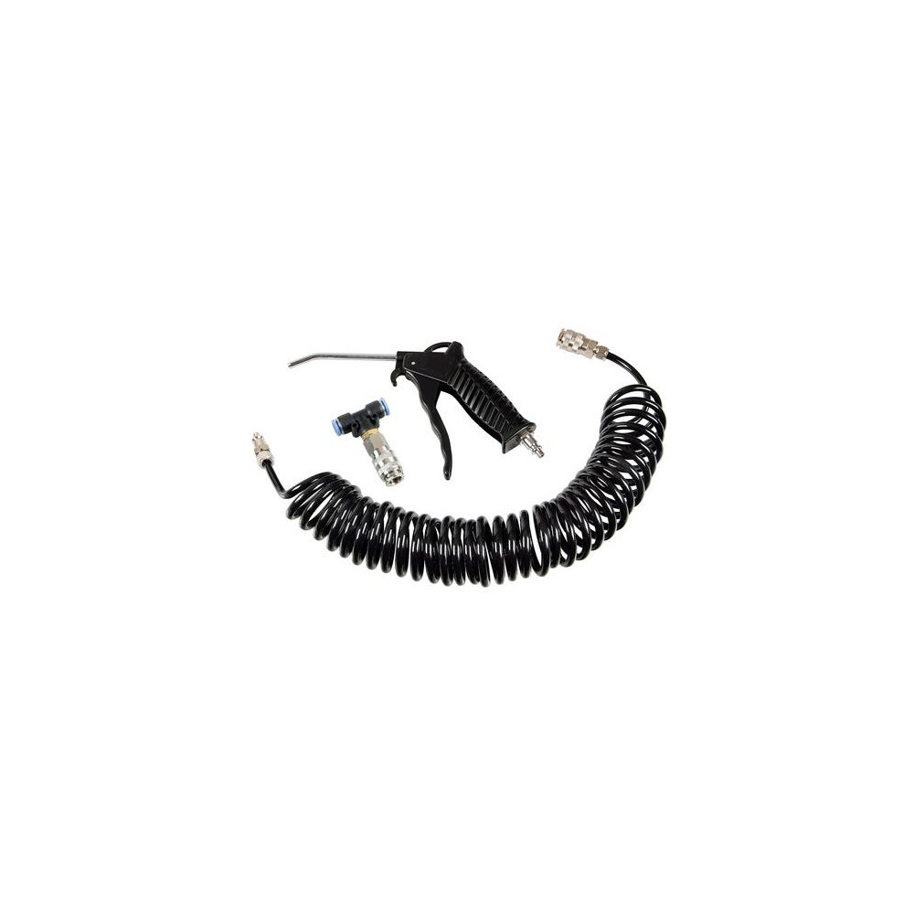 ΠΙΣΤΟΛΙ ΑΕΡΑ ΜΕ ΣΠΙΡΑΛ P-2 6mm 5m 10bar kg/cm2  ME ΣΥΝΔΕΣΜΟΣ ΑΕΡΑ T 6mm