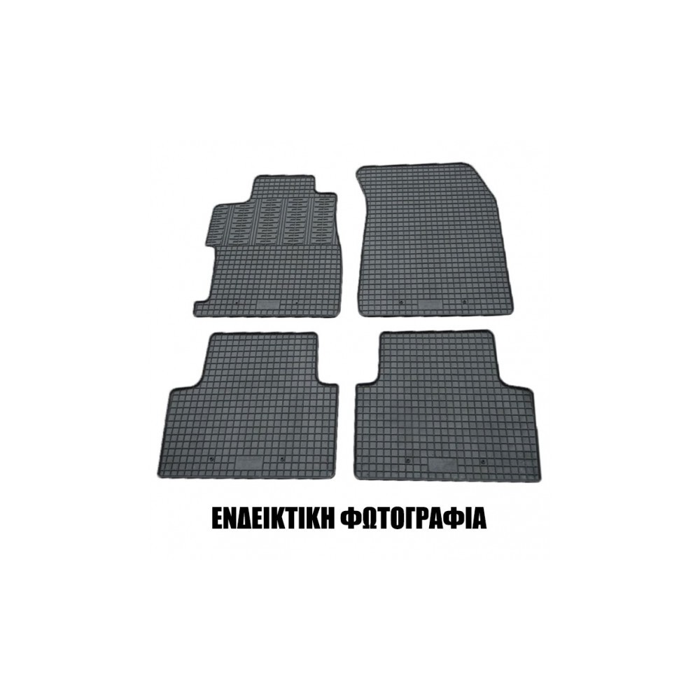 TOYOTA AURIS 5D 2012+ / AURIS HYBRID ΥΒΡΙΔΙΚΟ 2012+ ΜΑΡΚΕ ΠΑΤΑΚΙΑ ΛΑΣΤΙΧΟ ΣΕ ΜΑΥΡΟ ΧΡΩΜΑ ΜΕ ΚΟΥΜΠΩΜΑΤΑ CIK - 4 ΤΕΜ.