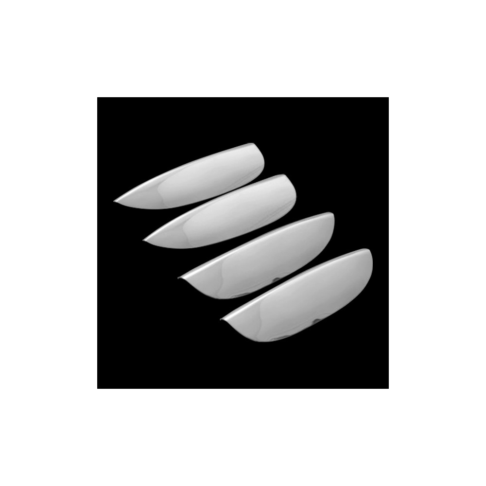 DACIA LOGAN 2005-2013 ΧΕΡΟΥΛΙΑ ΠΟΡΤΑΣ ΧΡΩΜΙΟ ΜΕΤΑΛΛΙΚΑ 4ΤΕΜ.