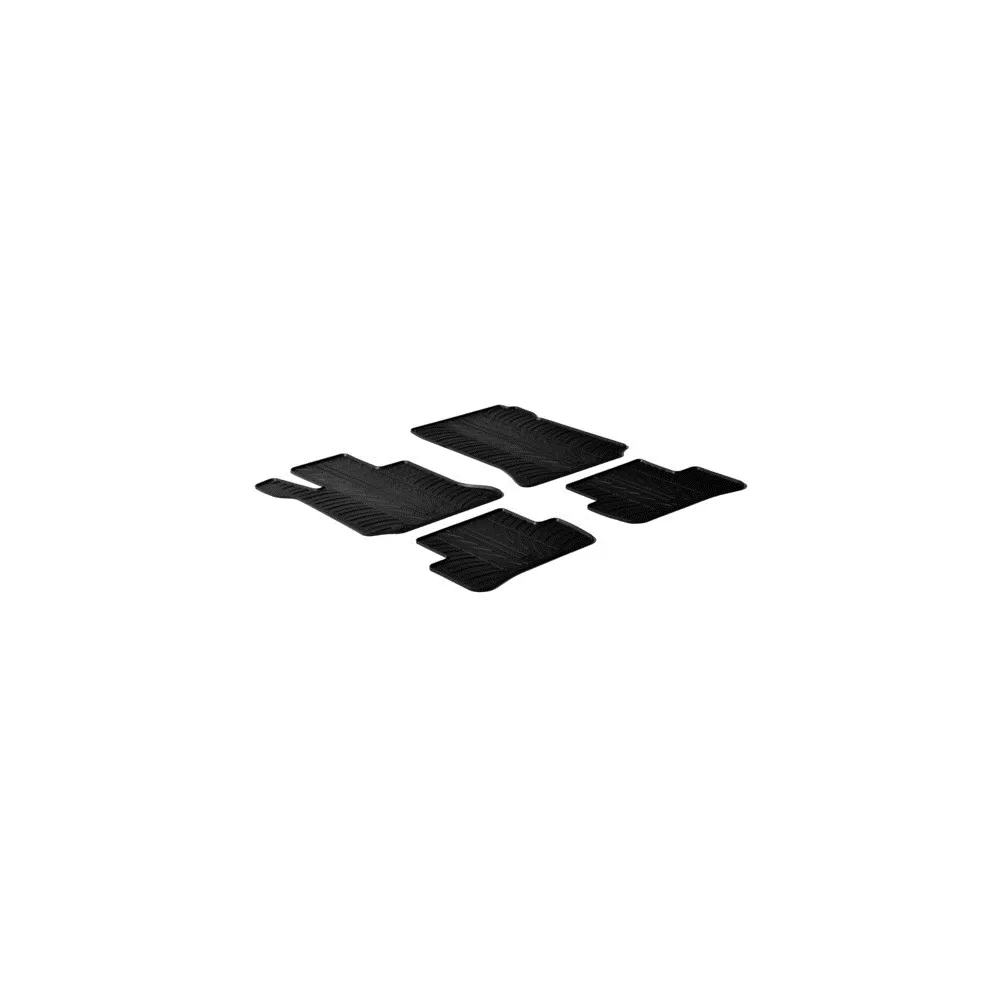 MERCEDES C CLASS W204 SW 4D 02/2007-2014 ΜΑΡΚΕ ΠΑΤΑΚΙΑ SUMISURA ΛΑΣΤΙΧΟ ΣΕ ΜΑΥΡΟ ΧΡΩΜΑ ME ΚΟΥΜΠΩΜΑΤΑ LAMPA - 4 ΤΕΜ.