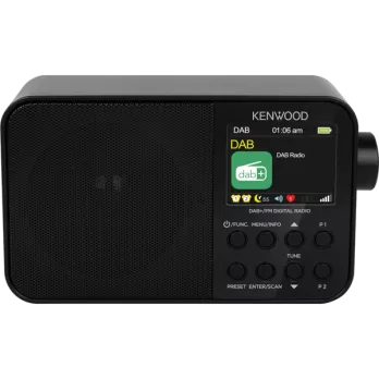 KENWOOD PORTABLE DAB/BT BLACK CR-M30DAB-B