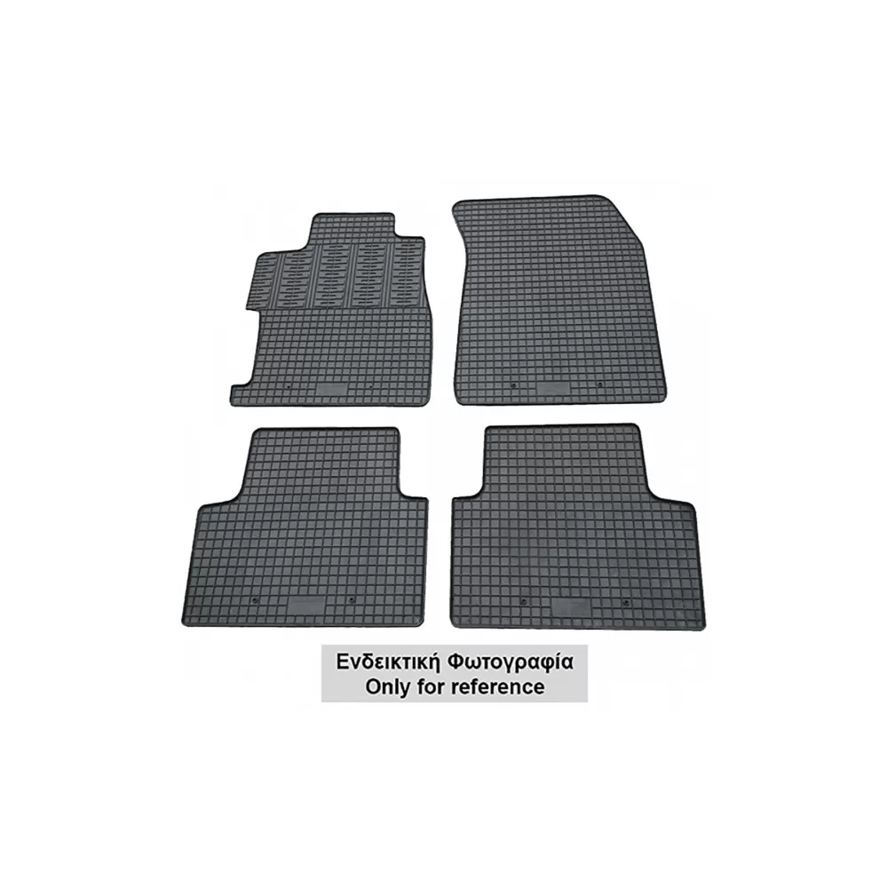 VOLVO C40 2021+ /VOLVO XC40 RECHERGE 2021+​ ΜΑΡΚΕ ΠΑΤΑΚΙΑ ΛΑΣΤΙΧΟ ΣΕ ΜΑΥΡΟ ΧΡΩΜΑ ΜΕ ΚΟΥΜΠΩΜΑΤΑ CIK - 4 ΤΕΜ.