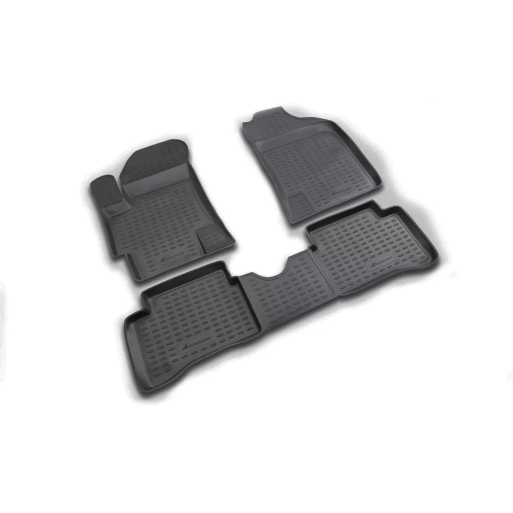 KIA RIO 10/2005-2011 ΜΑΡΚΕ ΠΑΤΑΚΙΑ ΣΕ ΣΚΑΦΗ TPE ΛΑΣΤΙΧΟ ΣΕ ΜΑΥΡΟ ΧΡΩΜΑ NOVLINE - 4 ΤΕΜ.