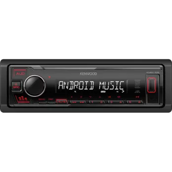 KENWOOD RADIO USB RED COLOR KMM105RY