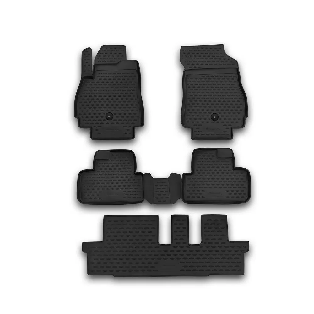 CHEVROLET ORLANDO 2011-2015 ΜΑΡΚΕ ΠΑΤΑΚΙΑ ΣΕ ΣΚΑΦΗ TPE ΛΑΣΤΙΧΟ ΣΕ ΜΑΥΡΟ ΧΡΩΜΑ NOVLINE - 5 ΤΕΜ.