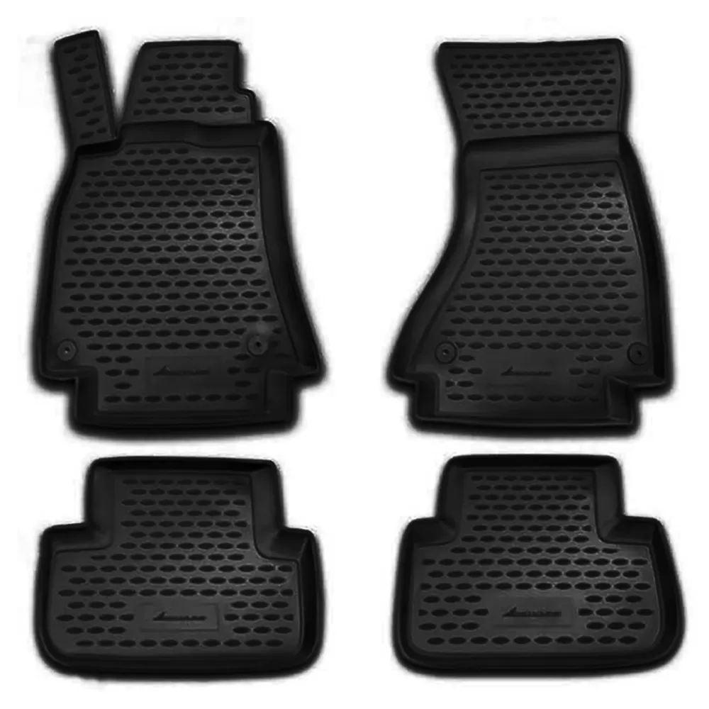 AUDI A6 SW 1997-2005 ΜΑΡΚΕ ΠΑΤΑΚΙΑ ΣΕ ΣΚΑΦΗ TPE ΛΑΣΤΙΧΟ ΣΕ ΜΑΥΡΟ ΧΡΩΜΑ NOVLINE - 4 ΤΕΜ.