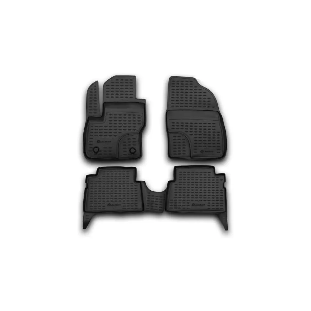 FORD C-MAX 10/2003-10/2010 ΜΑΡΚΕ ΠΑΤΑΚΙΑ ΣΕ ΣΚΑΦΗ TPE ΛΑΣΤΙΧΟ ΣΕ ΜΑΥΡΟ ΧΡΩΜΑ NOVLINE - 4 ΤΕΜ.