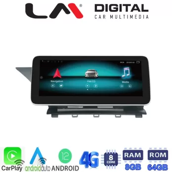 LM Digital - LM G888M10 SQ Οθόνη OEM Multimedia Αυτοκινήτου για MERCEDES GLK (X204) 2008  2014 (CarPlay/Andro