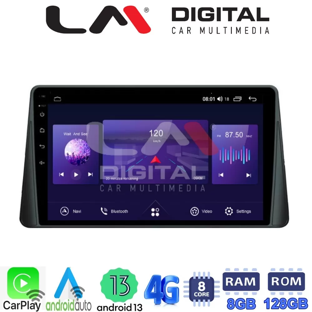 LM Digital - LM ZT8357 GPS Οθόνη OEM Multimedia Αυτοκινήτου για FORD FOCUS 2019 (CarPlay/AndroidAuto/BT/GPS/W