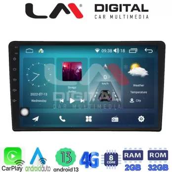 LM Digital - LM ZR8202 GPS Οθόνη OEM Multimedia Αυτοκινήτου για Jeep 2007 (CarPlay/AndroidAuto/BT/GPS/WIFI/GP
